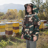 Professional Thicken Beekeeping Protective Jacket Bee Suit Smock Beekeeper Supplies
