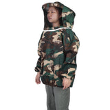 Professional Thicken Beekeeping Protective Jacket Bee Suit Smock Beekeeper Supplies