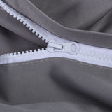 Beekeeping Protective Veil Jacket Bee Suit Smock with Double Zippers Beekeeper AccessoryGray
