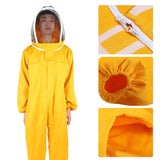 One Piece Beekeeper Suit Beekeeping Protective Clothes Smock Bee Keeping Supplies(XXL )