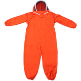 Orange Beekeeper One Piece Bee Suit Beekeeping Protective Clothes Beekeeping Equipment(XXL )