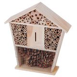 Gardening Wooden Insect Small House Shelter Nesting Handicrafts Decoration for Bee Bug