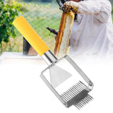 Stainless Steel Beehive Knife Scraper Beekeeping Uncapping Fork Tool Honey Equipment