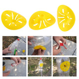 20PCS Flower Shaped Reusable Mini Bee Catcher Wasp Insects Funnel Garden Beekeeping Tools