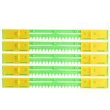 5 Pcs Durable Beehive Door Entrance Gate AntiEscape Beekeeper Plastic Tool(10 Frames for Chinese European 41cm)