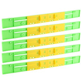 5 Pcs Durable Beehive Door Entrance Gate AntiEscape Beekeeper Plastic Tool(10 Frames for Chinese European 41cm)