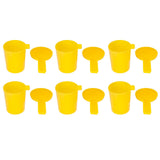 6Set Bee Water Feeder Beehive Drinking Feeding Device Beekeeping Rearing Accessory
