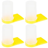 Bee Beehive Entrance Feeder Plastic Water Dispenser Honey Beekeeping Drinking Equipment