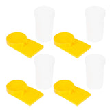 Bee Beehive Entrance Feeder Plastic Water Dispenser Honey Beekeeping Drinking Equipment