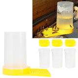 Bee Beehive Entrance Feeder Plastic Water Dispenser Honey Beekeeping Drinking Equipment