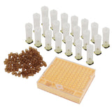 Queen Bee Rearing Box Cage Plastic Breeding Cell Cup Kit Beekeeping Equipments Supplies