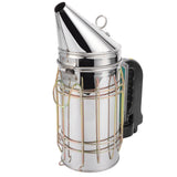 Electric Beehive Smoker 5V Stainless Steel with Heat Shield Handle Beekeeping Equipment