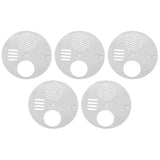 5PCS Stainless Steel Beehive Box Entrance Gate Bees Nests Door Entrance Disc Beekeeping Tools