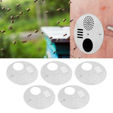 5PCS Stainless Steel Beehive Box Entrance Gate Bees Nests Door Entrance Disc Beekeeping Tools