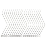 20PCS Stainless Steel Beehive Connectors Bend Wire Holder for Wooden Beehive Beekeeping Tools