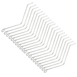 20PCS Stainless Steel Beehive Connectors Bend Wire Holder for Wooden Beehive Beekeeping Tools
