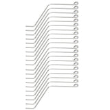 20PCS Stainless Steel Beehive Connectors Bend Wire Holder for Wooden Beehive Beekeeping Tools