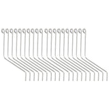 20PCS Stainless Steel Beehive Connectors Bend Wire Holder for Wooden Beehive Beekeeping Tools