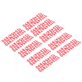 10Set Plastic Number Tag Number Sign Number Marking for Residence Apartment Office Room Beehive