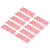10Set Plastic Number Tag Number Sign Number Marking for Residence Apartment Office Room Beehive