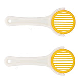 2Pcs Handheld Bee Queen Cage Plastic Bee Catcher Beekeeper Apiculture Accessory Tools for Outdoor