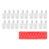 20Pcs Bee Queen Transporting Catcher Plastic Cage Container Beekeeping Equipment