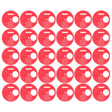 30Pcs Beehive Door Entrance Disc Plastic Round Exit Vent Gate Beekeeping AccessoryRed