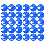 30Pcs Beehive Door Entrance Disc Plastic Round Exit Vent Gate Beekeeping AccessoryBlue