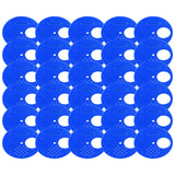 30Pcs Beehive Door Entrance Disc Plastic Round Exit Vent Gate Beekeeping AccessoryBlue