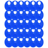 30Pcs Beehive Door Entrance Disc Plastic Round Exit Vent Gate Beekeeping AccessoryBlue