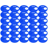 30Pcs Beehive Door Entrance Disc Plastic Round Exit Vent Gate Beekeeping AccessoryBlue