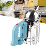Stainless Steel Electric Beehive Smoker Equipment Apiculture Beekeeping Accessory Tool