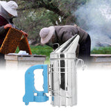 Electric Beehive Smoker with Blue Handle Beekeeping Equipment Apiculture Beekeeper Tools