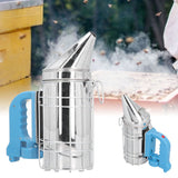 Electric Beehive Smoker with Blue Handle Beekeeping Equipment Apiculture Beekeeper Tools