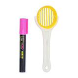 Handheld Bee Queen Cage Catcher with Beekeeping Marker Beekeeper Apiculture Accessory Tools