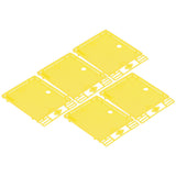 5Pcs Reusable Queen Bee Isolator Portable Queen Introducing Cage Beekeeping ToolsYellow