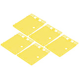 5Pcs Reusable Queen Bee Isolator Portable Queen Introducing Cage Beekeeping ToolsYellow