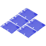 5Pcs Reusable Queen Bee Isolator Portable Queen Introducing Cage Beekeeping ToolsBlue