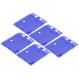 5Pcs Reusable Queen Bee Isolator Portable Queen Introducing Cage Beekeeping ToolsBlue