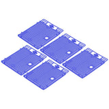 5Pcs Reusable Queen Bee Isolator Portable Queen Introducing Cage Beekeeping ToolsBlue