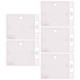 5Pcs Reusable Queen Bee Isolator Portable Queen Introducing Cage Beekeeping ToolsWhite
