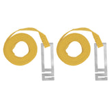 2Pcs Beehive Belt Portable Fixed Tightening Beehive Bundling Beekeeping AccessoryYellow