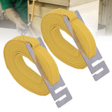 2Pcs Beehive Belt Portable Fixed Tightening Beehive Bundling Beekeeping AccessoryYellow