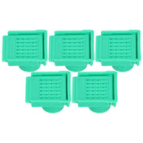 5Pcs Beehive Vent Lightweight ABS NonToxic EscapeProof Breathable Beehive Entrance Gate(Green )