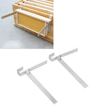 Beehive Frame Holder Stainless Steel Beehive Stand Bracket Apiculture Beekeeping Accessory Tools