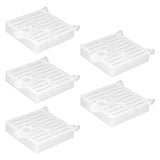 5Pcs Queen Bee Catcher Cage Plastic Queen Rearing Transport Cage Tool Beekeeping Accessory