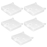 5Pcs Queen Bee Catcher Cage Plastic Queen Rearing Transport Cage Tool Beekeeping Accessory