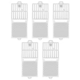 5Pcs Queen Bee Catcher Cage Plastic Queen Rearing Transport Cage Tool Beekeeping Accessory