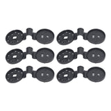 50Pcs Shade Cloth Lock Grip Plastic Anti Bird Round Press Type Sun Shade Clips for Greenhouse Garden