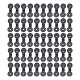 50Pcs Shade Cloth Lock Grip Plastic Anti Bird Round Press Type Sun Shade Clips for Greenhouse Garden